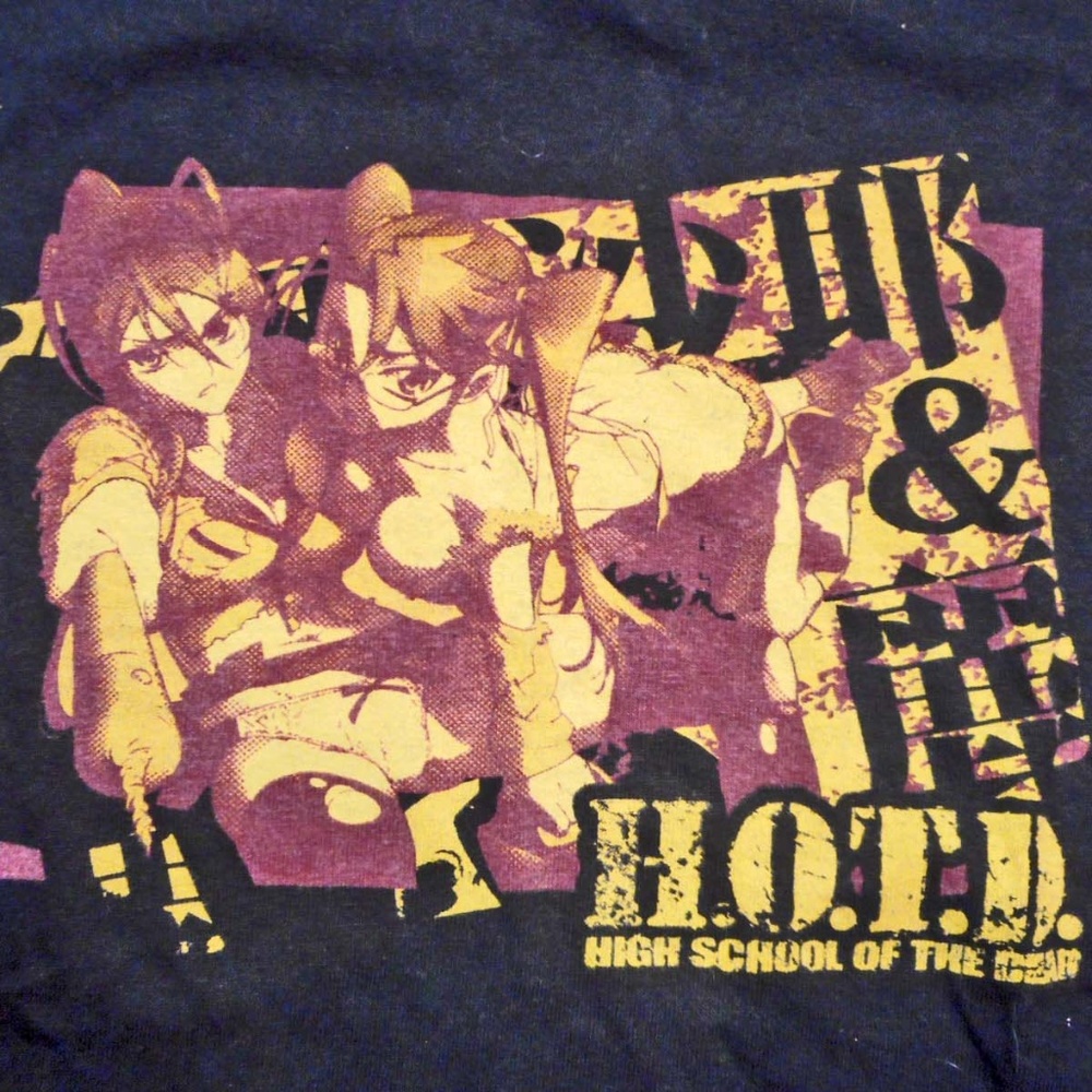 one S High School of the Dead shirt